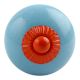 Sky Blue Orange Fitting Ceramic Knob